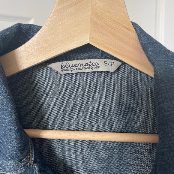 Bluenotes Cropped Jean Jacket - Picture 2 of 2